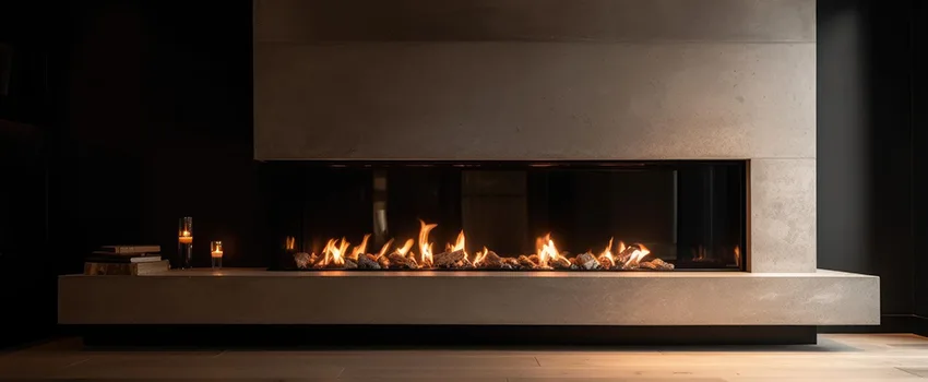 Gas Fireplace Ember Bed Design Services in Fort Washington, Maryland