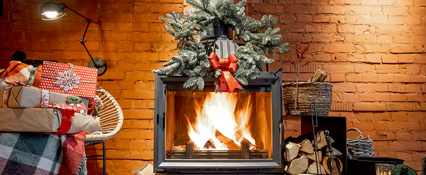 Travis Industries Linear Gas Fireplace Installation in Fort Washington, Maryland